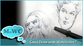 How I Use Watercolor to Draw and Sketch [upl. by Runkel]