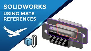 SOLIDWORKS Using Mate References [upl. by Kcirdnek]