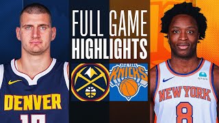 NUGGETS at KNICKS  FULL GAME HIGHLIGHTS  January 25 2024 [upl. by Nanoc65]