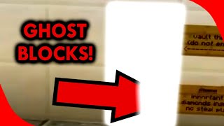 How to make GHOST BLOCKS in MINECRAFT 2021 116 [upl. by Yleak]