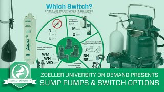 Zoeller Sump Pumps amp Switch Options Webinar [upl. by Tega679]