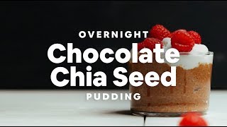 Overnight Chocolate Chia Seed Pudding  Minimalist Baker [upl. by Eromle]