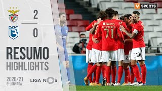 Highlights  Resumo Benfica 20 Belenenses Liga 2021 5 [upl. by Suzetta915]