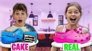 Real or Cake Challenge [upl. by Sikes429]