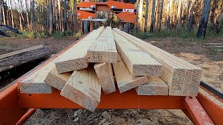 Homemade 2x4 Lumber [upl. by Ahseei]