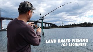 LAND BASED FISHING FOR BEGINNERS [upl. by Nanreik]