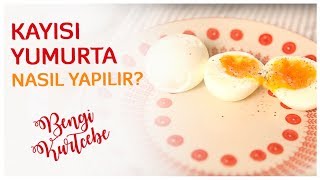 Kayısı Yumurta Nasıl Yapılır  Haşlanmış Yumurta [upl. by Ainival]