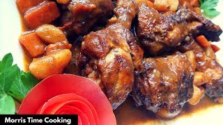 How To Cook The Best Fricassee Chicken  Lesson 49  Morris Time Cooking [upl. by Eedahs]