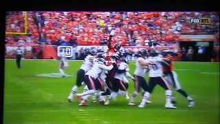 Controversial Broncos Roughing the Passer Penalty [upl. by Ffirahs]