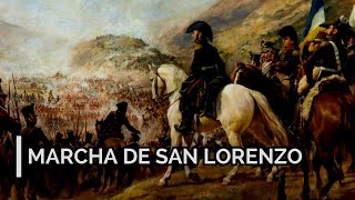 quotMARCHA DE SAN LORENZOquot con letra  Alejandro Lerner  María Elena Walsh [upl. by Salomie]