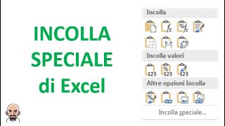 Incolla speciale di Excel [upl. by Diarmit826]