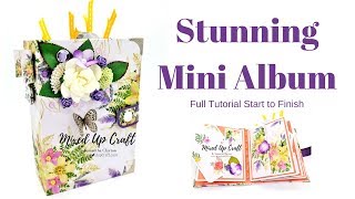 Mini Album Tutorial  Start to Finish [upl. by Antonetta]