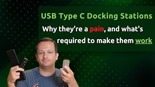 USB Type C Docking Stations  Getting Started Primer [upl. by Enenaj]