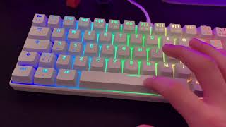 Unboxing gaming keyboard NOS C450 White [upl. by Lakym45]