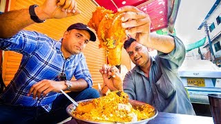 Street Food in Karachi Pakistan  GIANT BONE MARROW BIRYANI  Ultimate Pakistani Street Food [upl. by Irehc296]