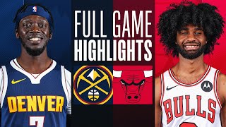 NUGGETS at BULLS  FULL GAME HIGHLIGHTS  December 12 2023 [upl. by Gotcher710]