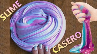 COMO HACER SLIME FACIL 1 INGREDIENTE  SIN BORAX [upl. by Frodi]