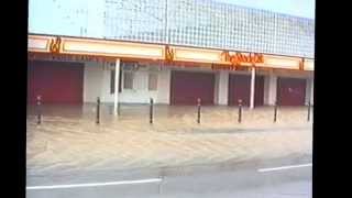 The day the tide came in Flooding at Towyn North Wales 1990 [upl. by Maiocco210]