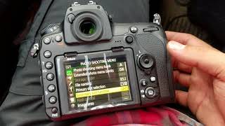 Nikon D850 setup and controls pt1 [upl. by Esinyt]