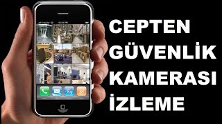 Güvenlik Kamerası Sistemini Cep Telefonundan İzleme Sabit İp Olmadan Güvenlik Kamerası Mobil İzleme [upl. by Ahseela293]