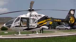 STAT Medevac Helicopter Full Start Up and Take Off [upl. by Zawde420]