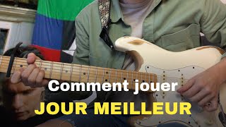 Jour meilleur  Orelsan  Tuto Guitare TABLATURE [upl. by Kale743]