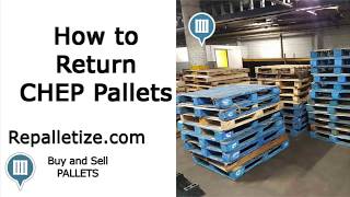 How to Return CHEP Pallets [upl. by Acinahs]