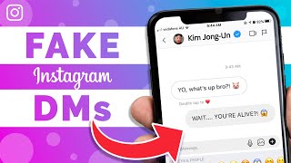 How to Fake Instagram Messages DMs [upl. by Older688]