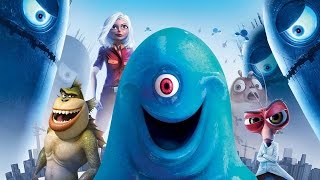 ► Monsters vs Aliens  The Movie  All Cutscenes Full Walkthrough HD [upl. by Aiclef]