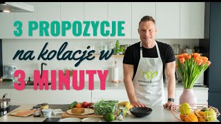 3 propozycje na kolacje w 3 minuty  zrobisz je szybciej niż zamówisz pizzę [upl. by Godderd]