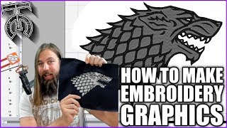 How to digitize graphics for embroidery  Tock Custom [upl. by Lincoln]