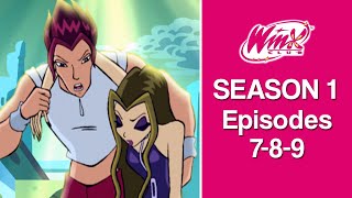 Winx Club  Season 1 Full Episodes 789 REMASTERED  Best Quality [upl. by Ahsiuqel141]