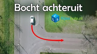 Bocht achteruit rijden [upl. by Elrem]