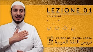 Lezioni di Lingua Araba – Lettura e scrittura 01 [upl. by Haskins]