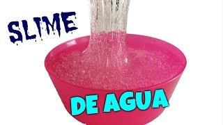 Haz SLIME DE AGUA Probando recetas de 💦Water Slime💦 [upl. by Notliw]