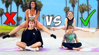 Couples Yoga Challenge VS Nalish [upl. by Richela769]