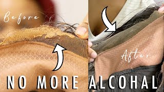 HOW TO Safely REMOVE GLUE off your lace wig AND SKIN  EASY amp QUICK amp SAFE [upl. by Duck]