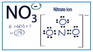 NO3 Lewis Structure How to Draw the Lewis Structure for NO3 [upl. by Izogn]