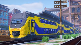 Minecraft More Voxel Trains Immersive Railroading [upl. by Bram]