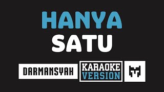 Karaoke  Darmansyah  Hanya Satu Dengarlah Tuhanku [upl. by Ranna]