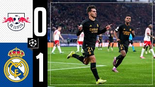 RB Leipzig 01 Real Madrid  HIGHLIGHTS  Champions League [upl. by Olympias]