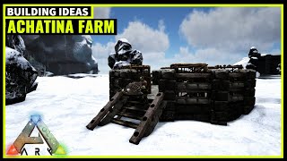 HOW TO BUILD AN ACHATINA CEMENTING PASTE FARM  ARK SURVIVAL [upl. by Waligore]