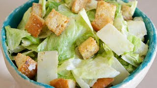 Classic Caesar Salad Recipe [upl. by Dagley]