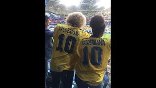 Colombia está en octavos de Rusia 2018  La celebración del Pibe [upl. by Binetta216]