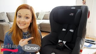 Unser Auto Kindersitz  King II ATS Britax Römer I Mellis Blog [upl. by Ecirtaemed]