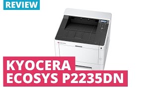 Kyocera ECOSYS P2235dn A4 Mono Laser Printer [upl. by Balac]