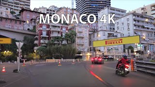 Monaco 4K  Billionaires Playground  Sunset Drive [upl. by Aliel]