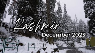 Kashmir in December 2023 A Winter Wonderland [upl. by Nanis]