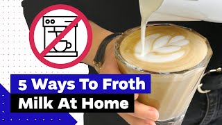 How To Froth Milk At Home Best Milk Frothers Review [upl. by Aztiley]