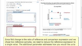 Finding differentially expressed genes based on fold change [upl. by Alek]